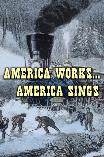 Movie poster for America Works...America Sings (1982)