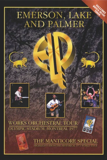 Movie poster for Emerson, Lake & Palmer: Works Orchestral Tour (1977)