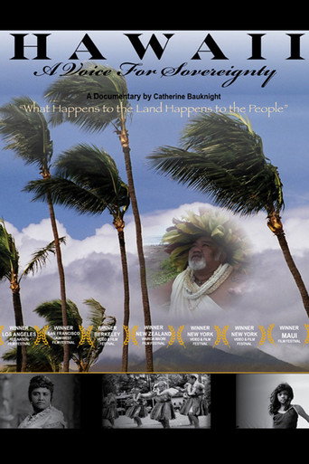 Movie poster for Hawaii: A Voice for Sovereignty (2009)