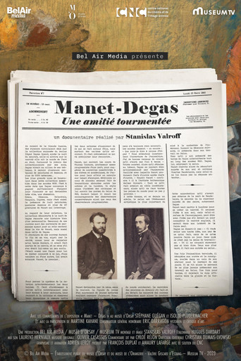Movie poster for Manet - Degas Une amitié tourmentée (2023)