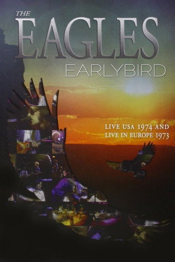 The Eagles - Earlybird Live Usa 1974 & Europe 1973 poster