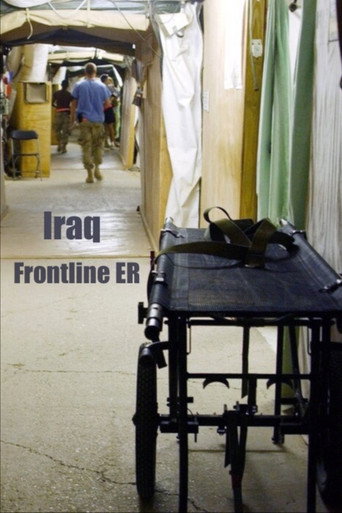 Movie poster for Iraq Frontline ER (2005)