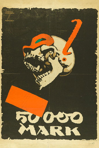 Movie poster for Der Totenkopf, 50 000 Mark-Prämienfilm (1920)