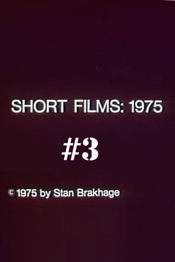 Movie poster for Short Films 1975: #3 (Hollis Frampton) (1975)