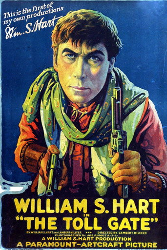 Movie poster for The Toll Gate (1920)