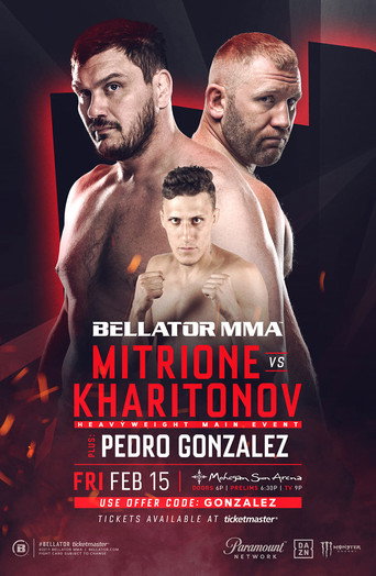 Movie poster for Bellator 215: Mitrione vs. Kharitonov (2019)