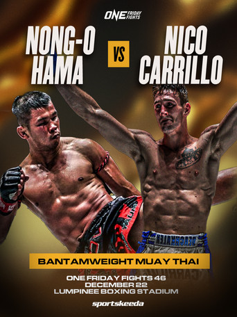 Movie poster for ONE Friday Fights 46: Tawanchai vs. Superbon (2023)
