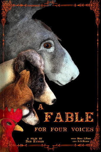Movie poster for A Fable for Four Voices (2022)