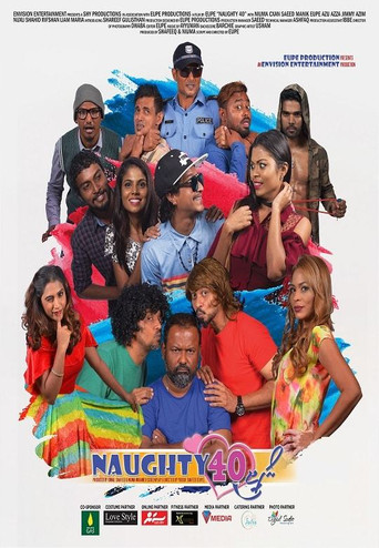 Movie poster for Naughty40 (2017)