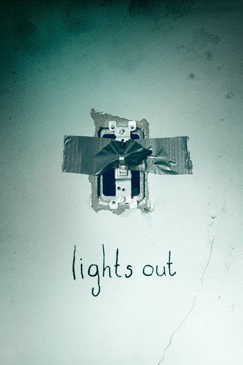 Movie poster for Lights Out (2016)
