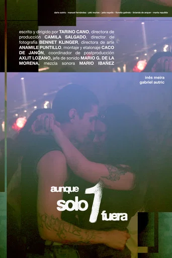 Movie poster for aunque solo 1 fuera (2026)