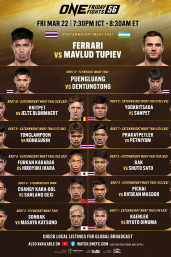 Movie poster for ONE Friday Fights 56: Ferrari vs. Tupiev (2024)