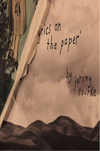 Movie poster for lyrics on the paper (2024)