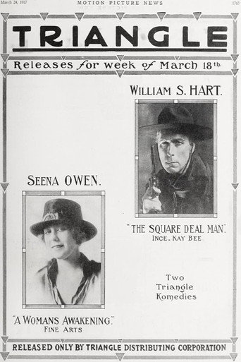 Movie poster for A Woman's Awakening (1917)