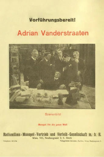 Movie poster for Adrian Vanderstraaten (1919)
