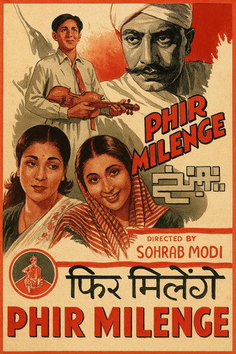 Movie poster for Phir Milenge (1942)