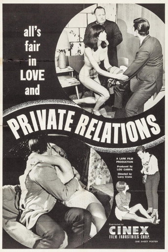 Movie poster for Private Relations (1968)