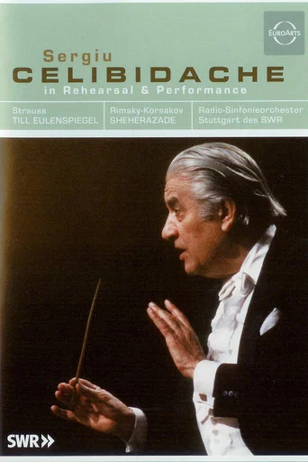 Movie poster for Celibidache in Rehearsal and Performance: Strauss - Til Eulenspiegel / Rimsky-Korsakov - Scheherezade (2007)