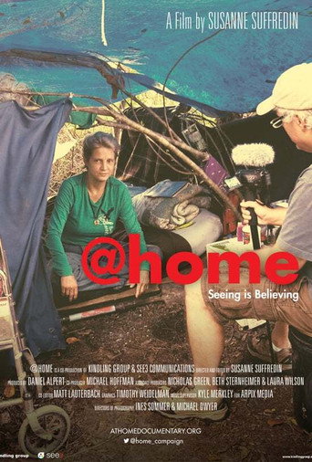 Movie poster for @home (2013)