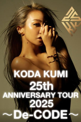 KODA KUMI 25th ANNIVERSARY TOUR 2025 -De CODE- poster