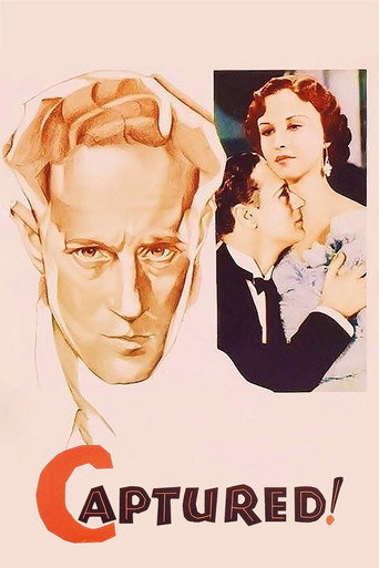Movie poster for Captured! (1933)
