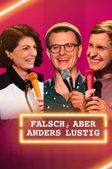 falsch, aber anders lustig poster