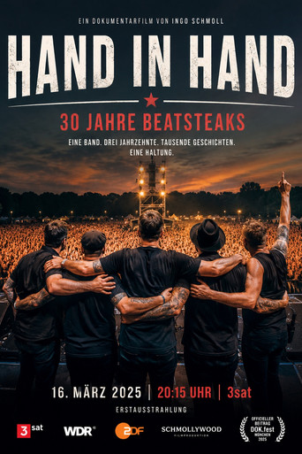 Movie poster for Hand in Hand - 30 years of Beatsteaks (2025)