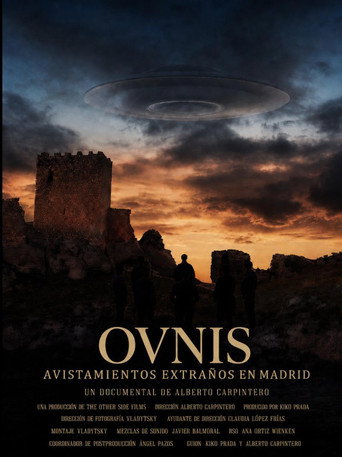 Movie poster for Ovnis: Avistamientos Extraños en Madrid