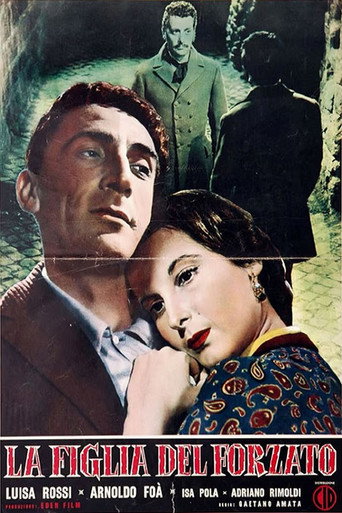 Movie poster for La figlia del forzato (1954)