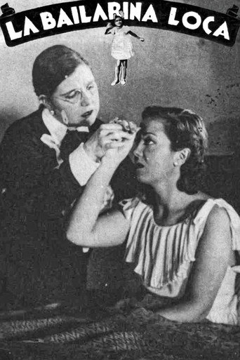 Movie poster for La bailarina loca (1937)
