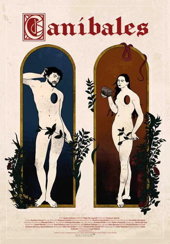 Movie poster for Caníbales (2020)
