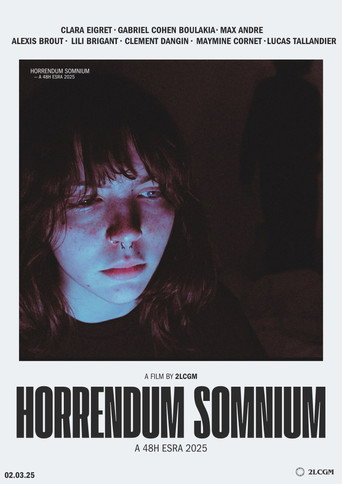 Movie poster for Horrendum Somnium (2025)