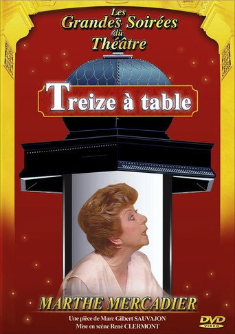 Movie poster for Treize à table (1984)