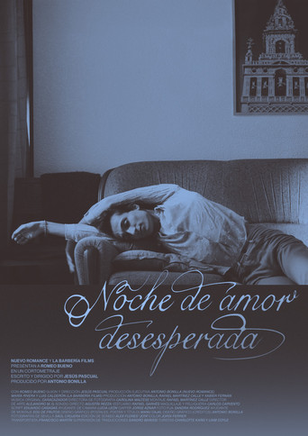 Movie poster for Noche de amor desesperada (2025)