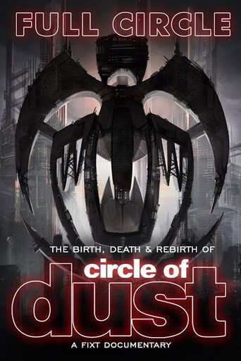 Movie poster for Full Circle: The Birth, Death & Rebirth of Circle of Dust (2018)