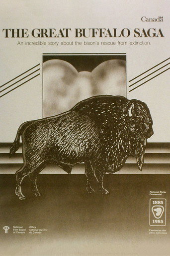 Movie poster for The Great Buffalo Saga (1985)