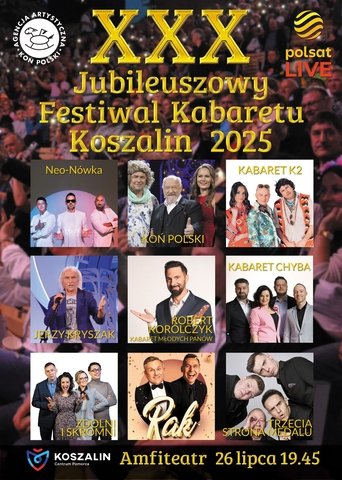 Movie poster for XXX Jubileuszowy Festiwal Kabaretu Koszalin (2025)
