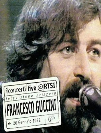 Movie poster for Francesco Guccini - Live @ RTSI (1982)