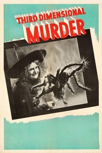 Movie poster for Third Dimensional Murder (1941)