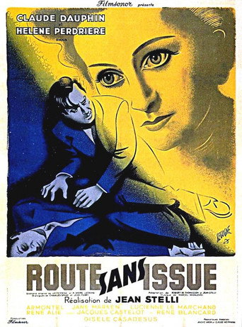 Movie poster for Road Blocked (1948)