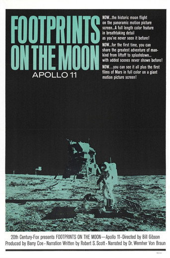 Movie poster for Footprints on the Moon (1969)