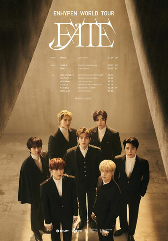 ENHYPEN WORLD TOUR 'FATE' IN SEOUL poster