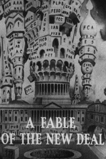 Movie poster for The Amateur Fire Brigade: A Fable of the New Deal (1935)