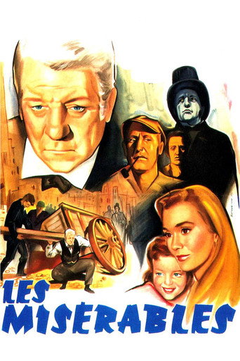Movie poster for Les Misérables (1958)