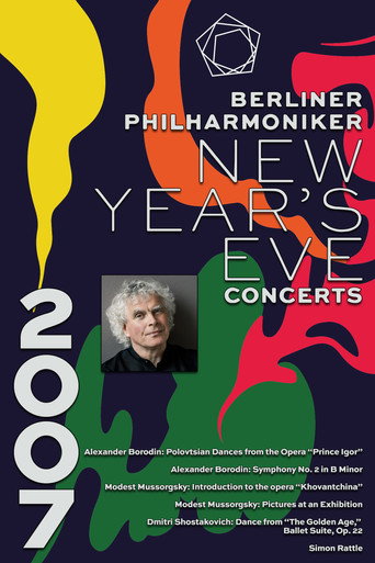 Movie poster for The Berliner Philharmoniker’s New Year’s Eve Concert: 2007 (2007)