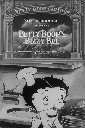 Movie poster for Betty Boop's Bizzy Bee (1932)