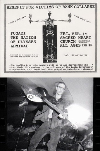 Movie poster for Fugazi: Sacred Heart Church, Washington, DC (1991)
