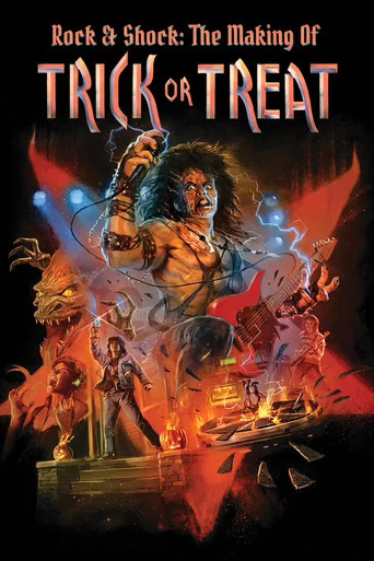 Movie poster for Rock & Shock: The Making of Trick or Treat (2024)