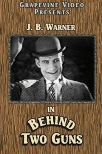 Movie poster for Behind Two Guns (1924)