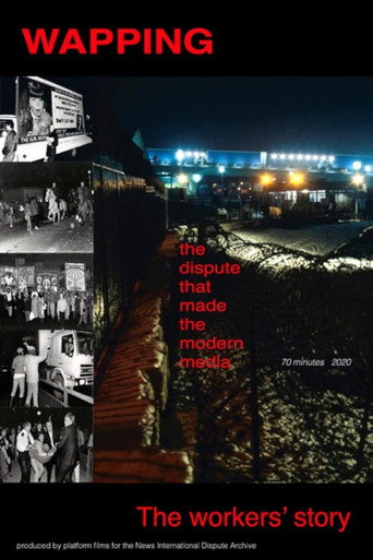 Movie poster for Wapping - The Worker's Story (2020)